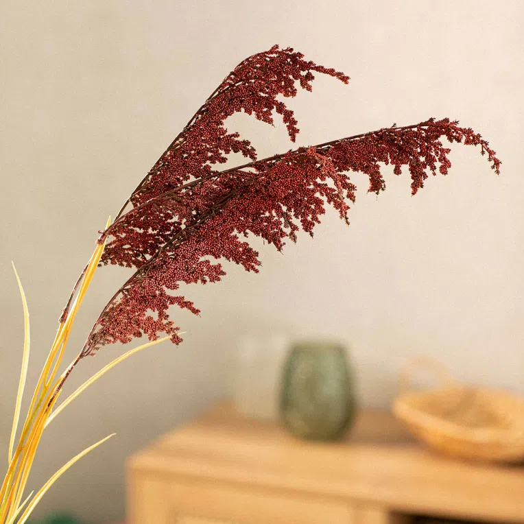 Roślina TRIGO sztuczna bordowa 132 cm