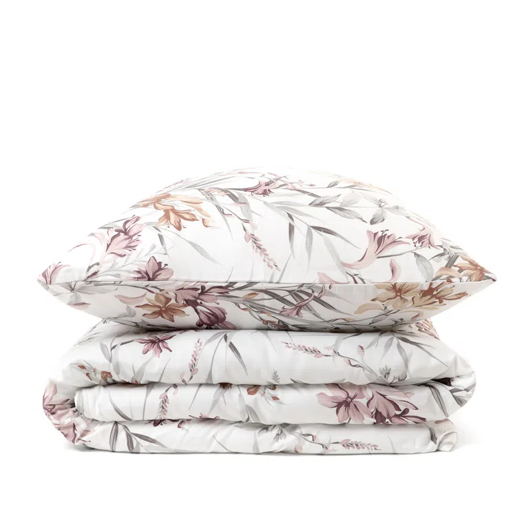 Pościel BINA satynowa biała 160x200 cm