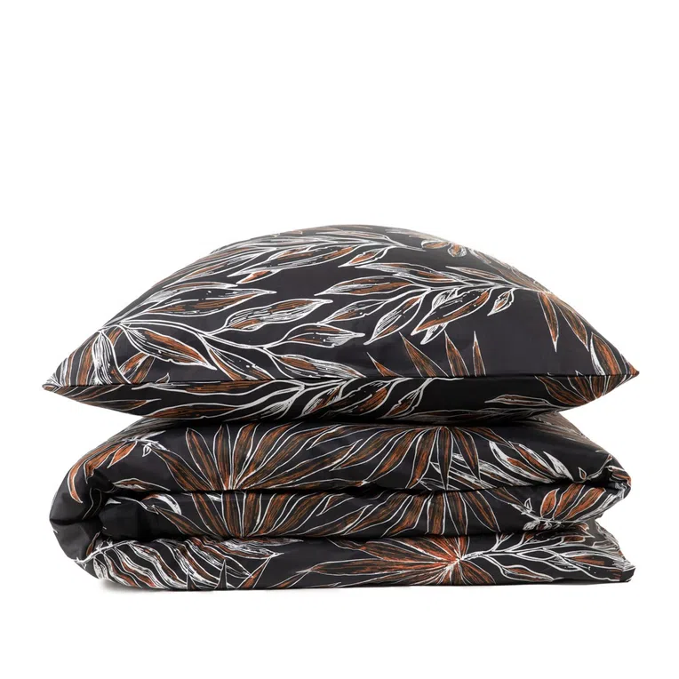 Pościel CHELLO satynowa granatowa 200x220 cm