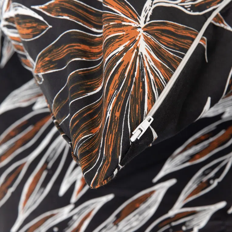 Pościel CHELLO satynowa granatowa 200x220 cm