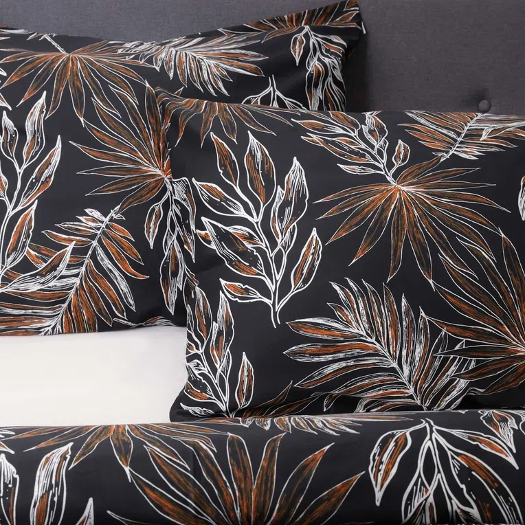 Pościel CHELLO satynowa granatowa 200x220 cm