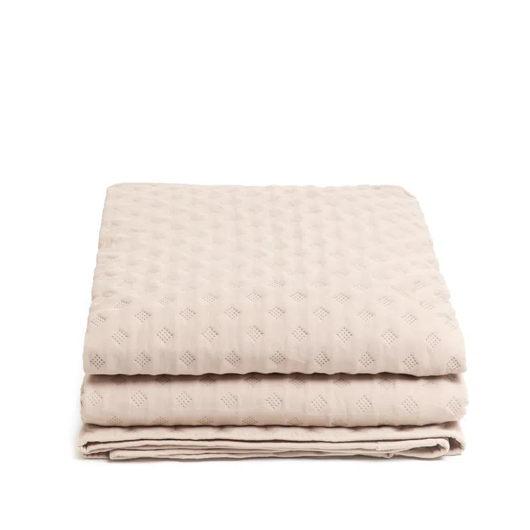 Narzuta FALNA beżowa 200x220 cm