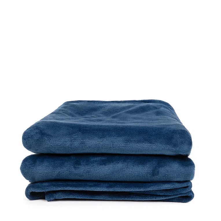 Narzuta ROTE granatowa 200x220 cm