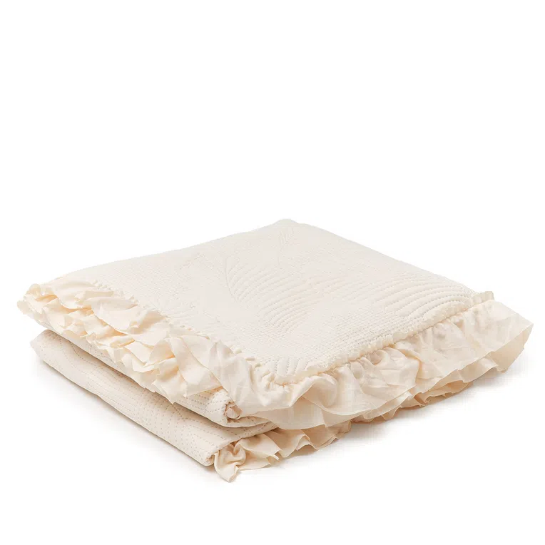Narzuta FRILL NEW ecru 200x220 cm