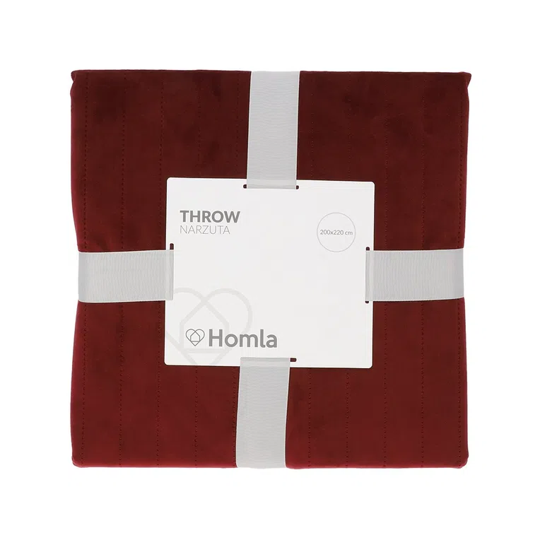Narzuta RAGA bordowa 200x220 cm