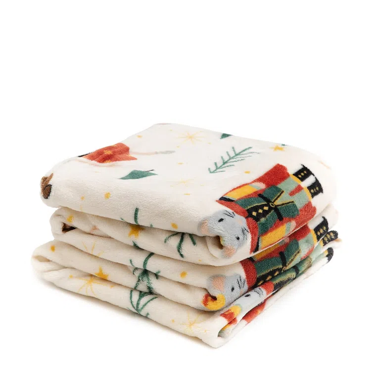 Koc NUTCRACKER z dziadkiem do orzechów 150x200