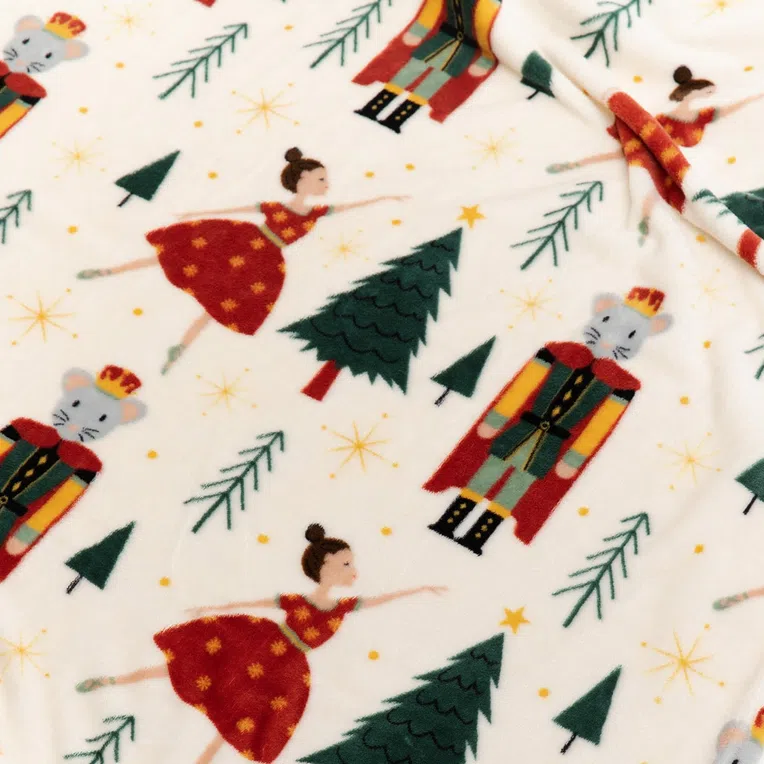 Koc NUTCRACKER z dziadkiem do orzechów 150x200