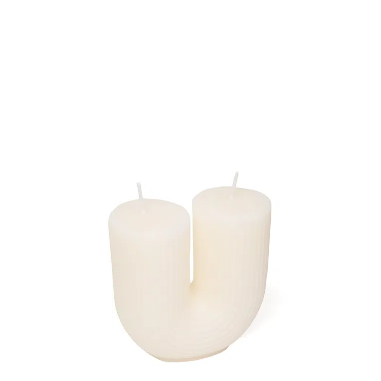 Świeca PONTIS ecru 8,8 cm