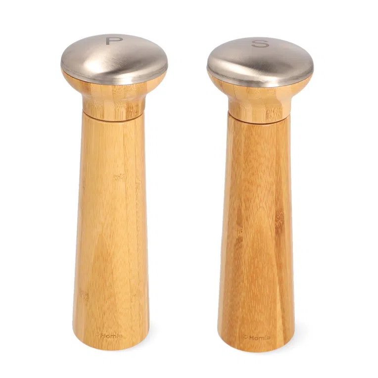 Zestaw młynków ANTHE do soli i pieprzu, 2szt. 7x23cm