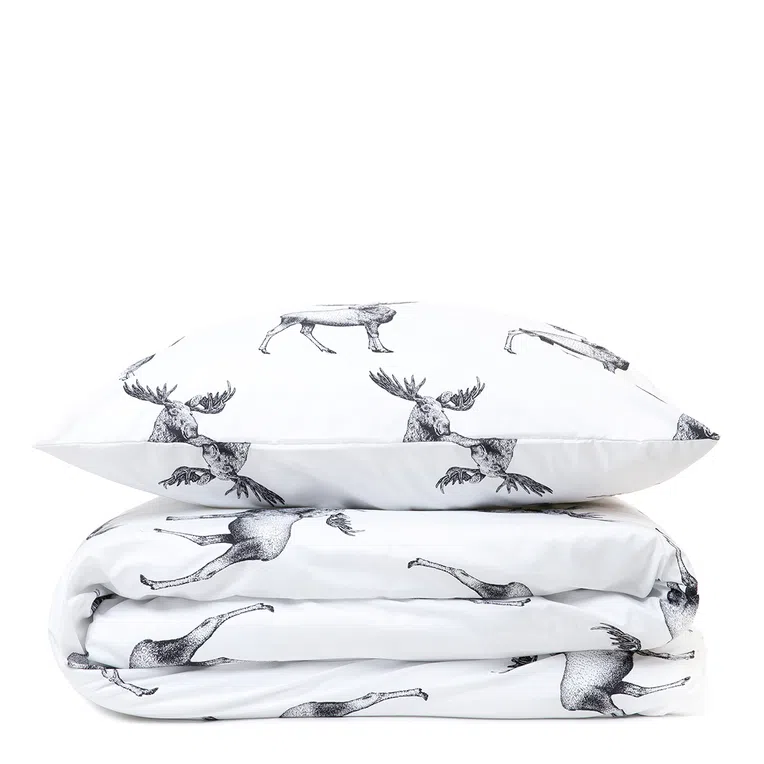 Pościel MOOSE z mikrofibry w łosie 160x200 cm