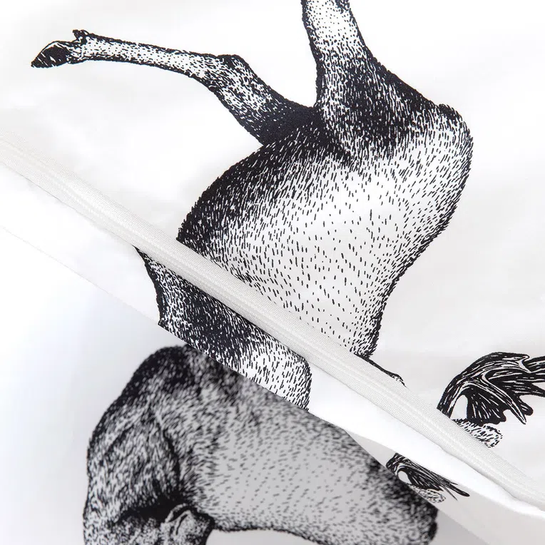 Pościel MOOSE z mikrofibry w łosie 160x200 cm