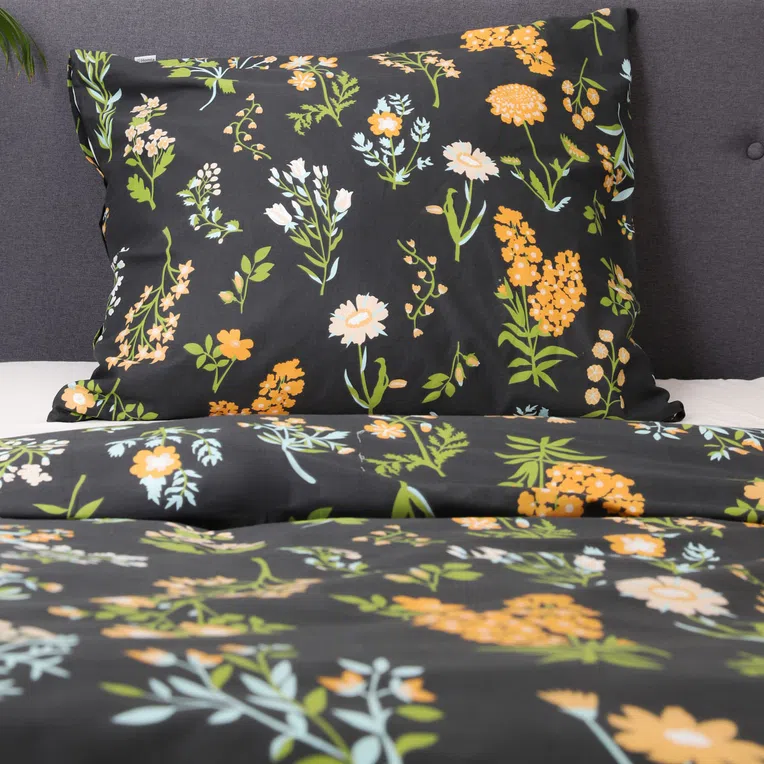 Pościel TONI bawełniana granatowa 140x200 cm