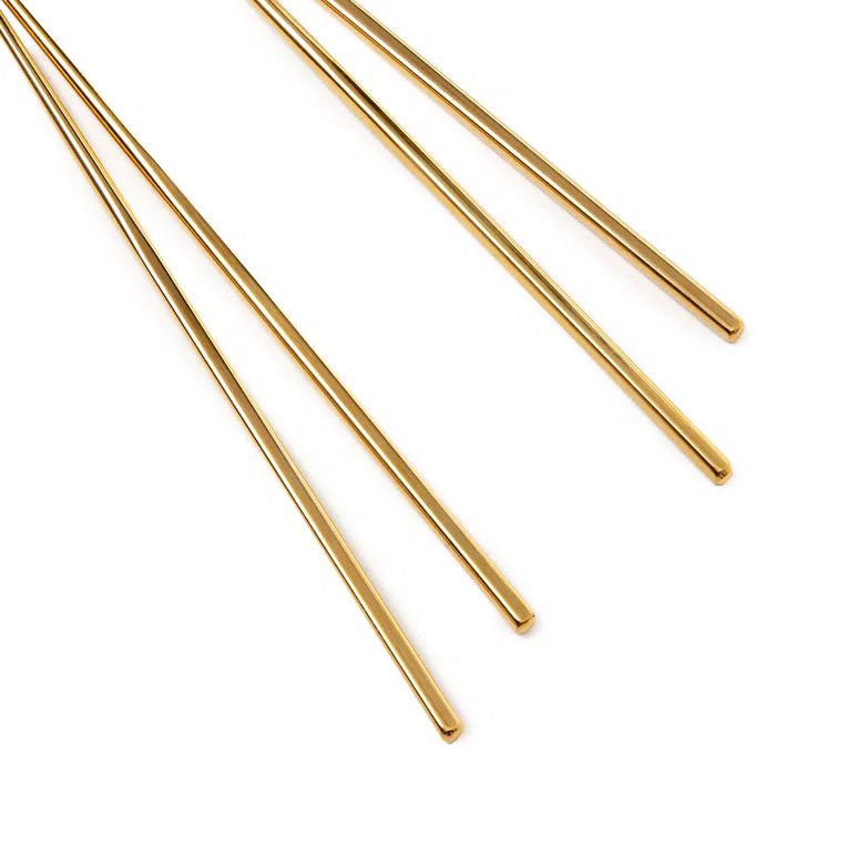 Zestaw pałeczek GRANDE do sushi złotych 2 kpl.