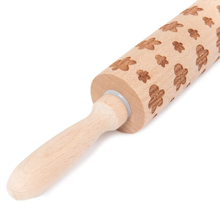 Wałek DALIA do ciasta w ciastka 35 cm
