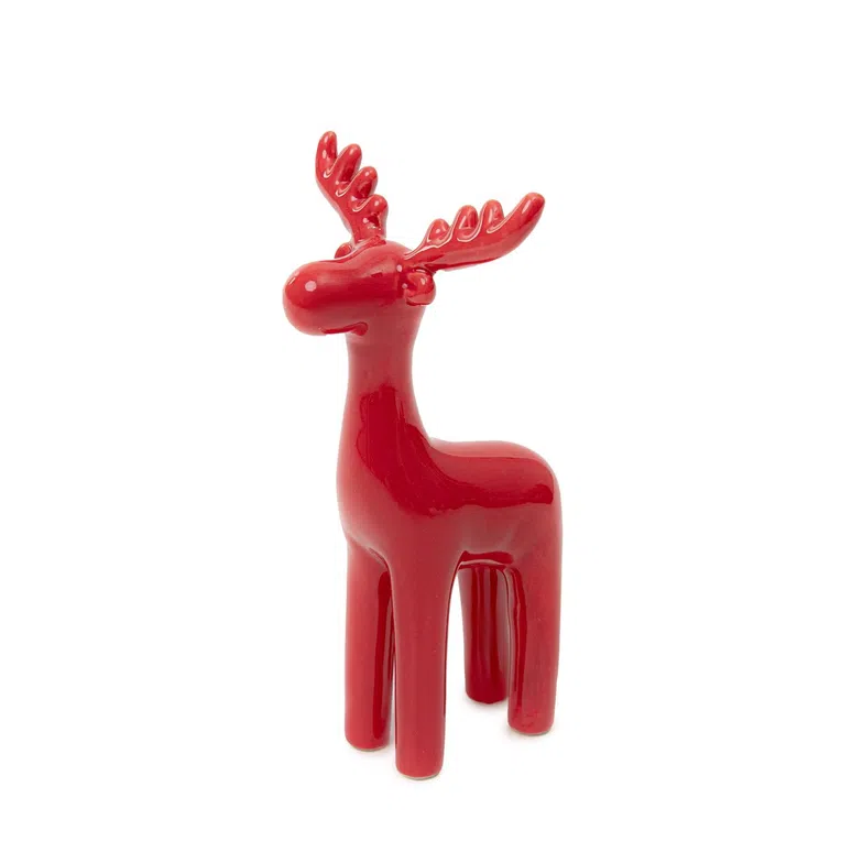 Renifer DARIAN czerwony 8x15 cm