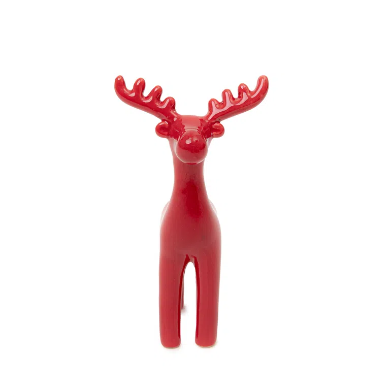 Renifer DARIAN czerwony 8x15 cm
