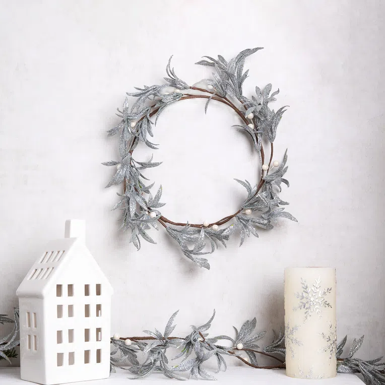 Stroik LUCIDO mały srebrny 20 cm