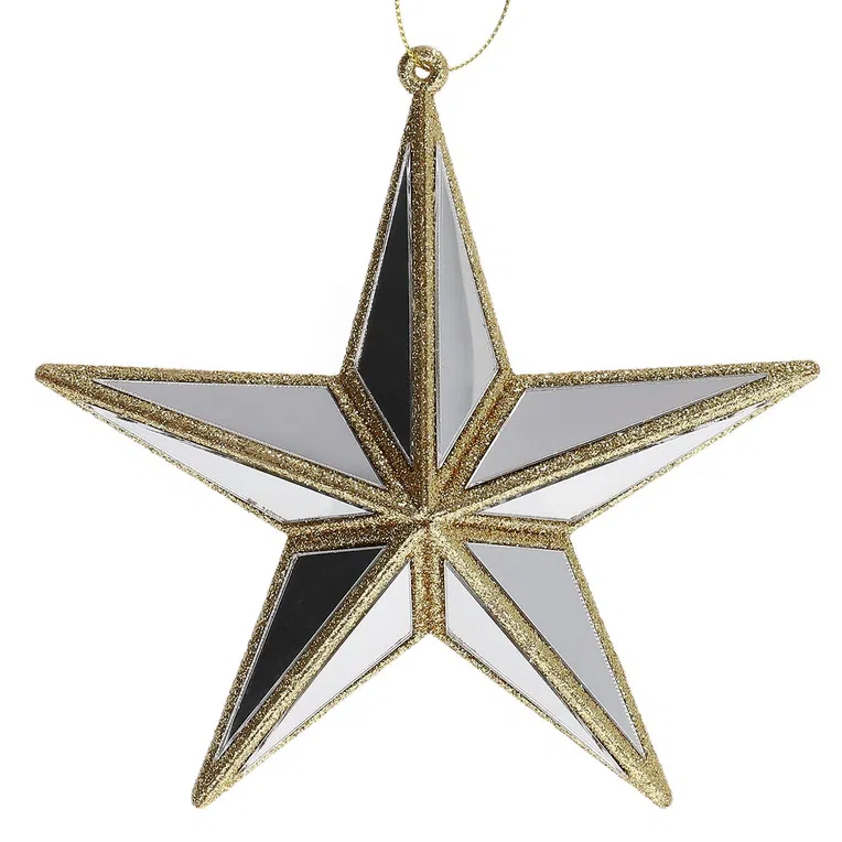Zawieszka ASTRE MIRRO lustrzana gwiazda 14 cm