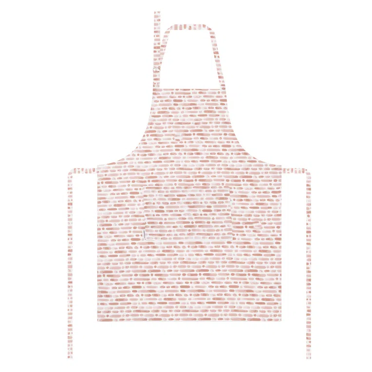 Fartuch kuchenny TULDES różowy 60x80 cm