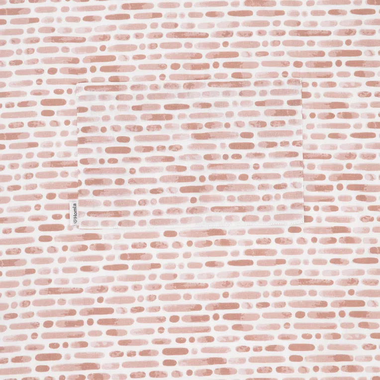 Fartuch kuchenny TULDES różowy 60x80 cm