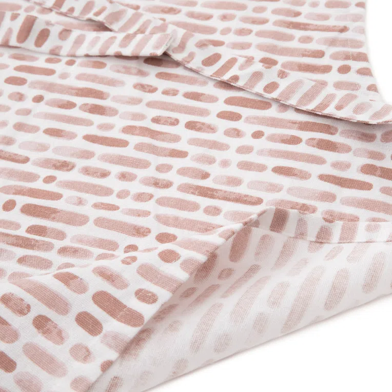 Fartuch kuchenny TULDES różowy 60x80 cm