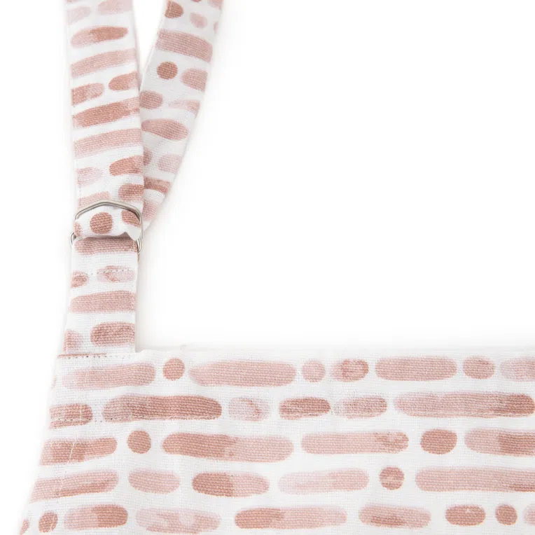 Fartuch kuchenny TULDES różowy 60x80 cm