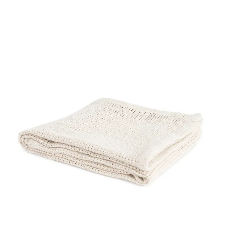 Pled LANTI ażurowy beżowy 130x170 cm