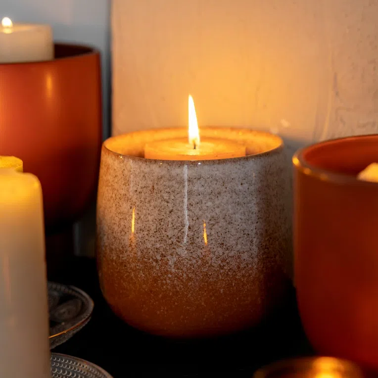 Osłonka GENZI z kamionki 14x13 cm