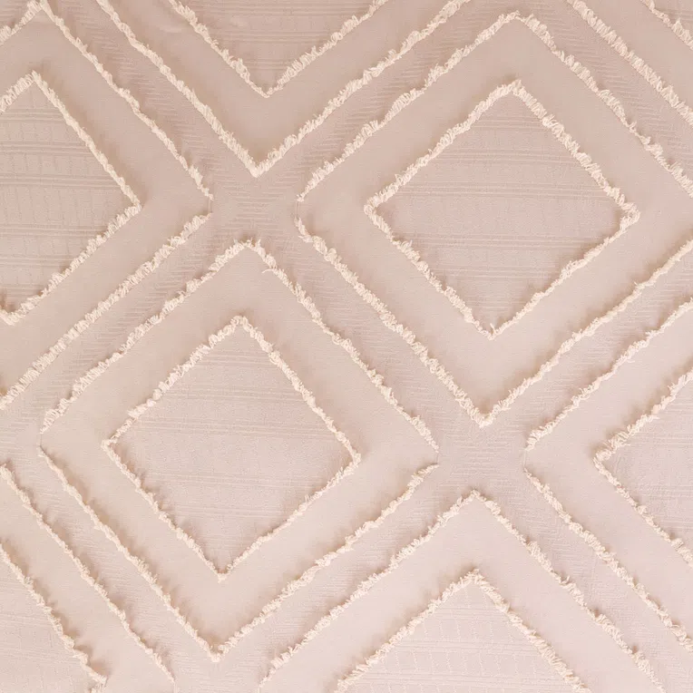 Pościel FAIMES z mikrofibry beżowa z przeszyciami 200x220 cm