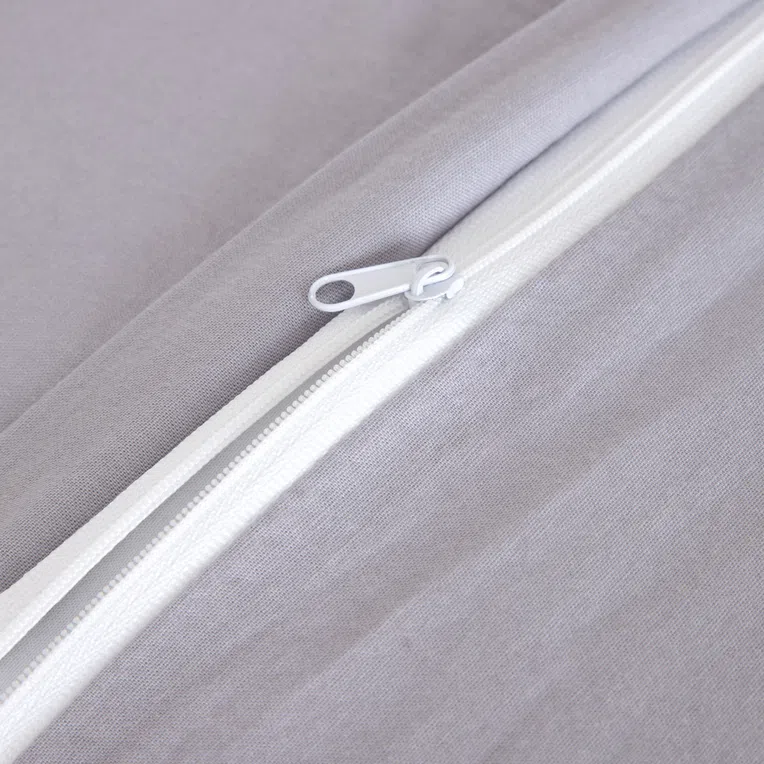 Pościel BRAIVE bawełniana szara 200x220 cm