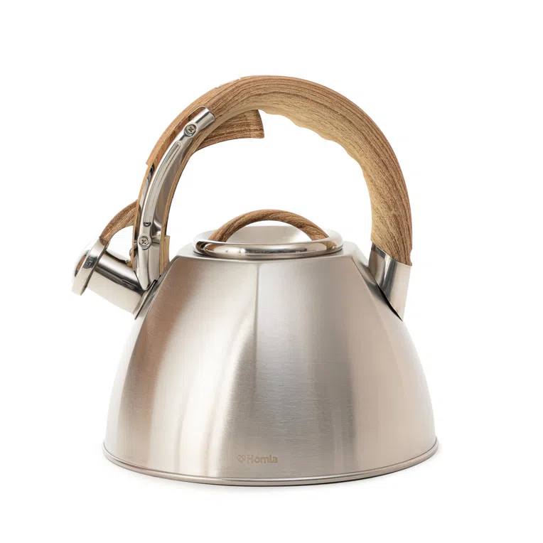 Czajnik REMMY srebrny z gwizdkiem 3 l