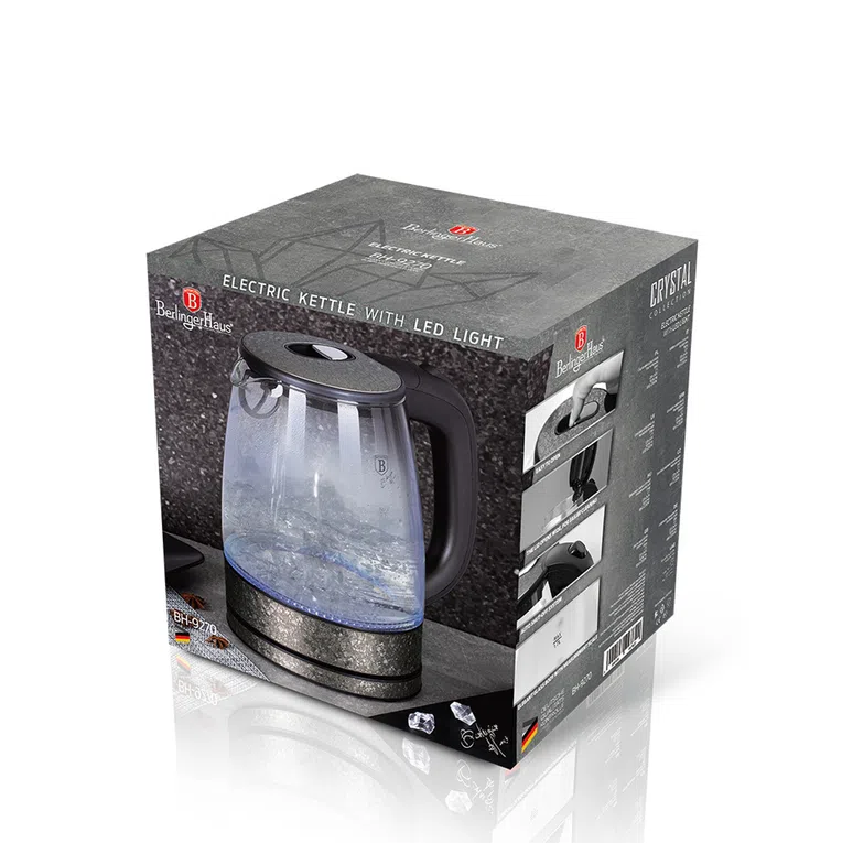 Czajnik elektryczny CRYSTAL BH/9270 ciemny szampan 1,7 l