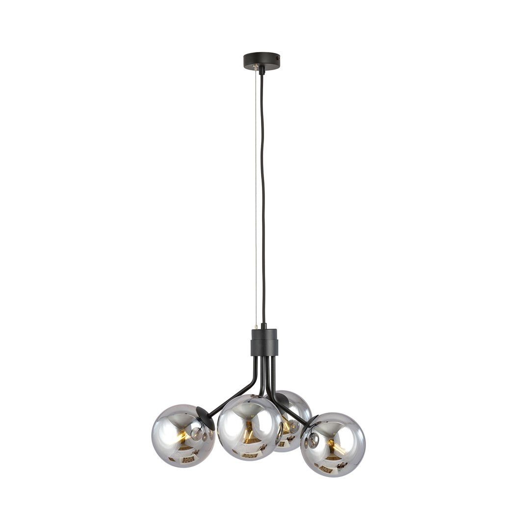 Lampa Wisząca Nova 4 1140/4 4Xe14 grafitowa