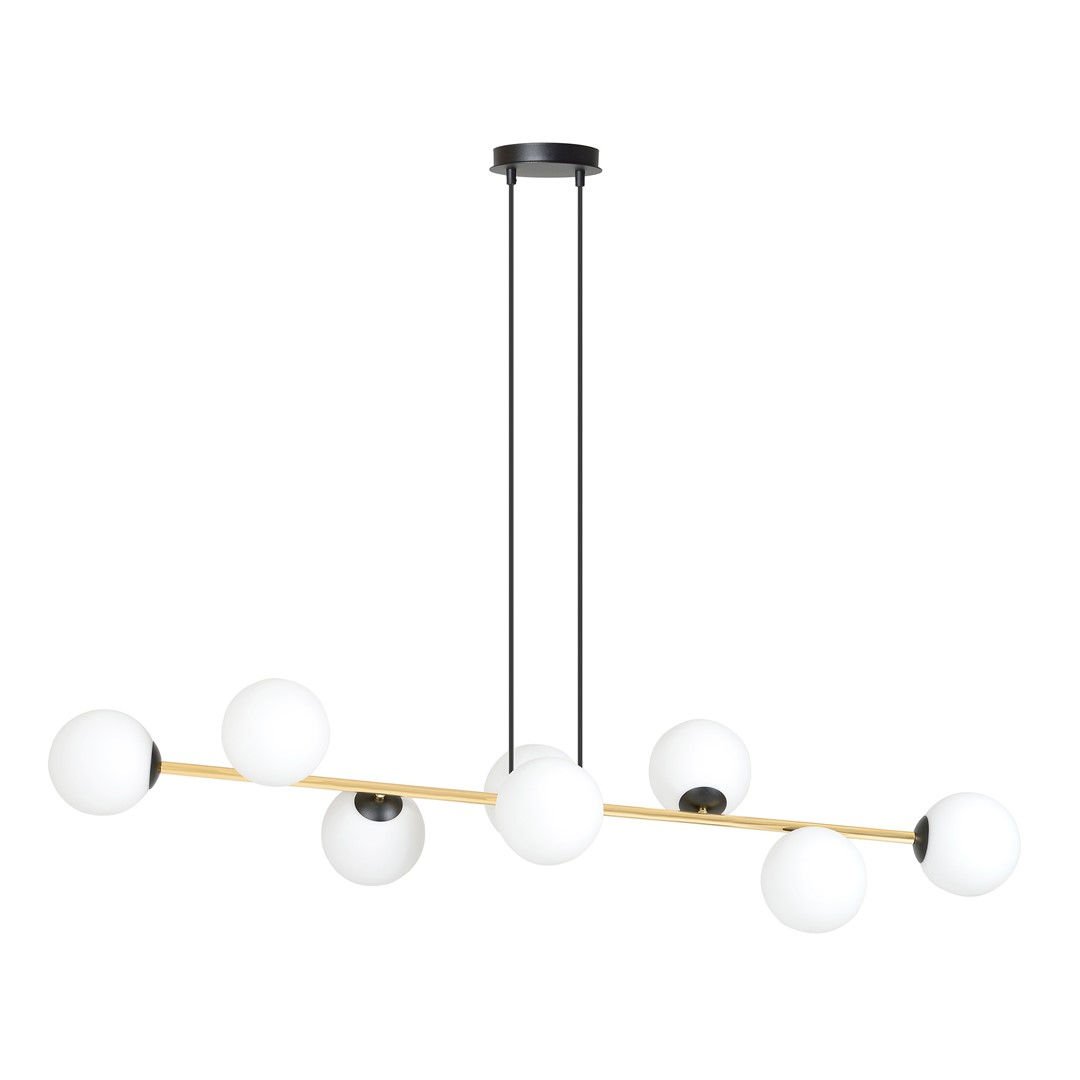 Lampa Wisząca Gravity 8 1241/8 8Xe14 czarna/złota