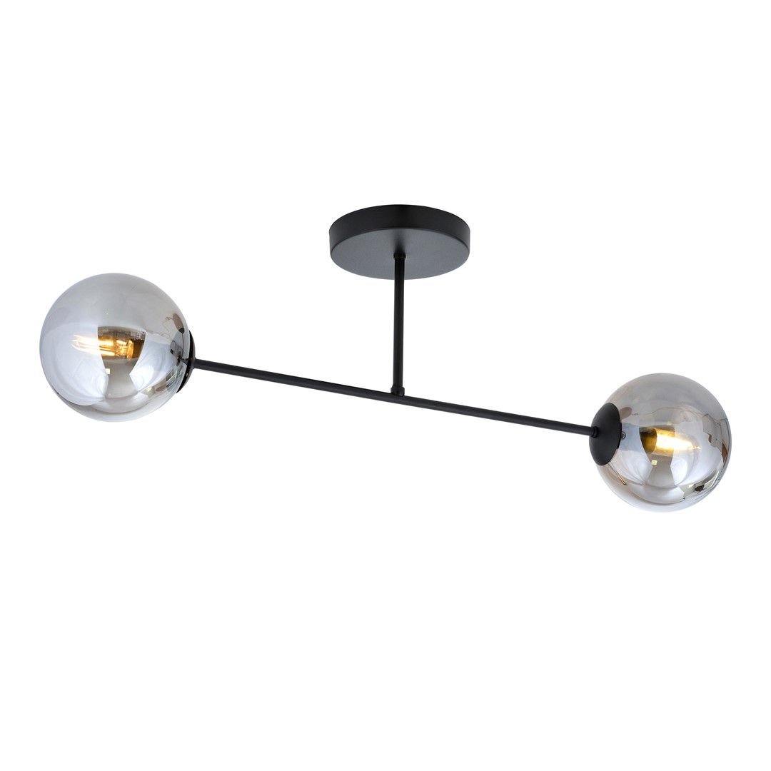 Lampa Sufitowa Roma 2 1245/2 2Xe14 czarna