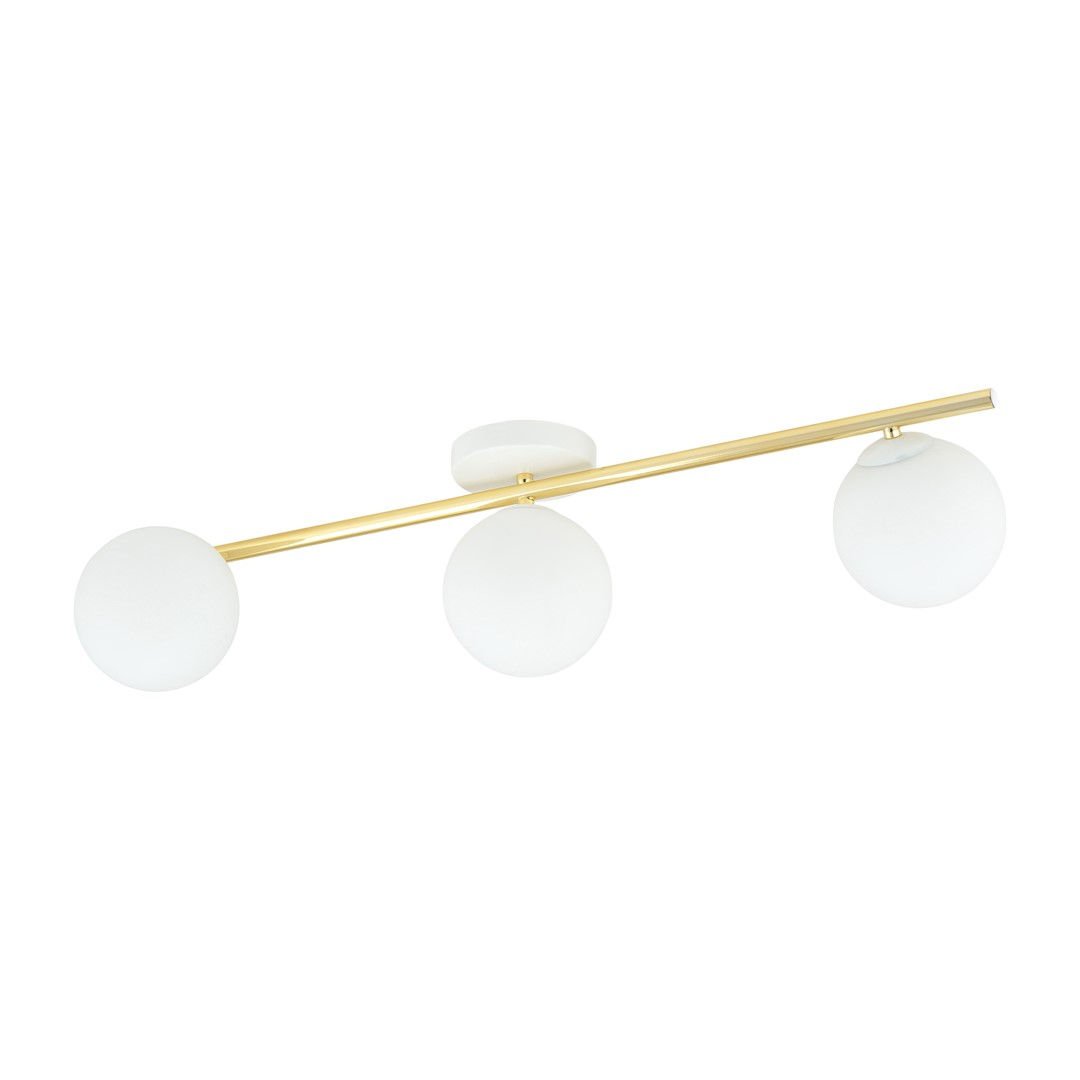 Lampa Sufitowa Splendi 3 1249/3 3Xe14 biała/złota