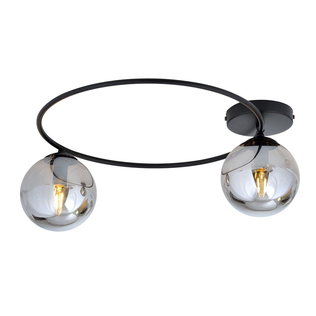 Lampa Sufitowa Sopra 2 1256/2 2Xe14 czarna