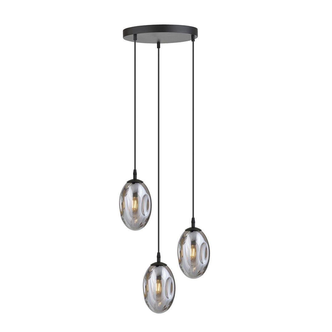 Lampa Wisząca Astral 3 1266/3Prem 3Xe14 czarna