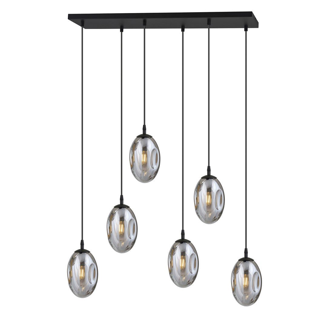 Lampa Wisząca Astral 6 1266/6 6Xe14 czarna