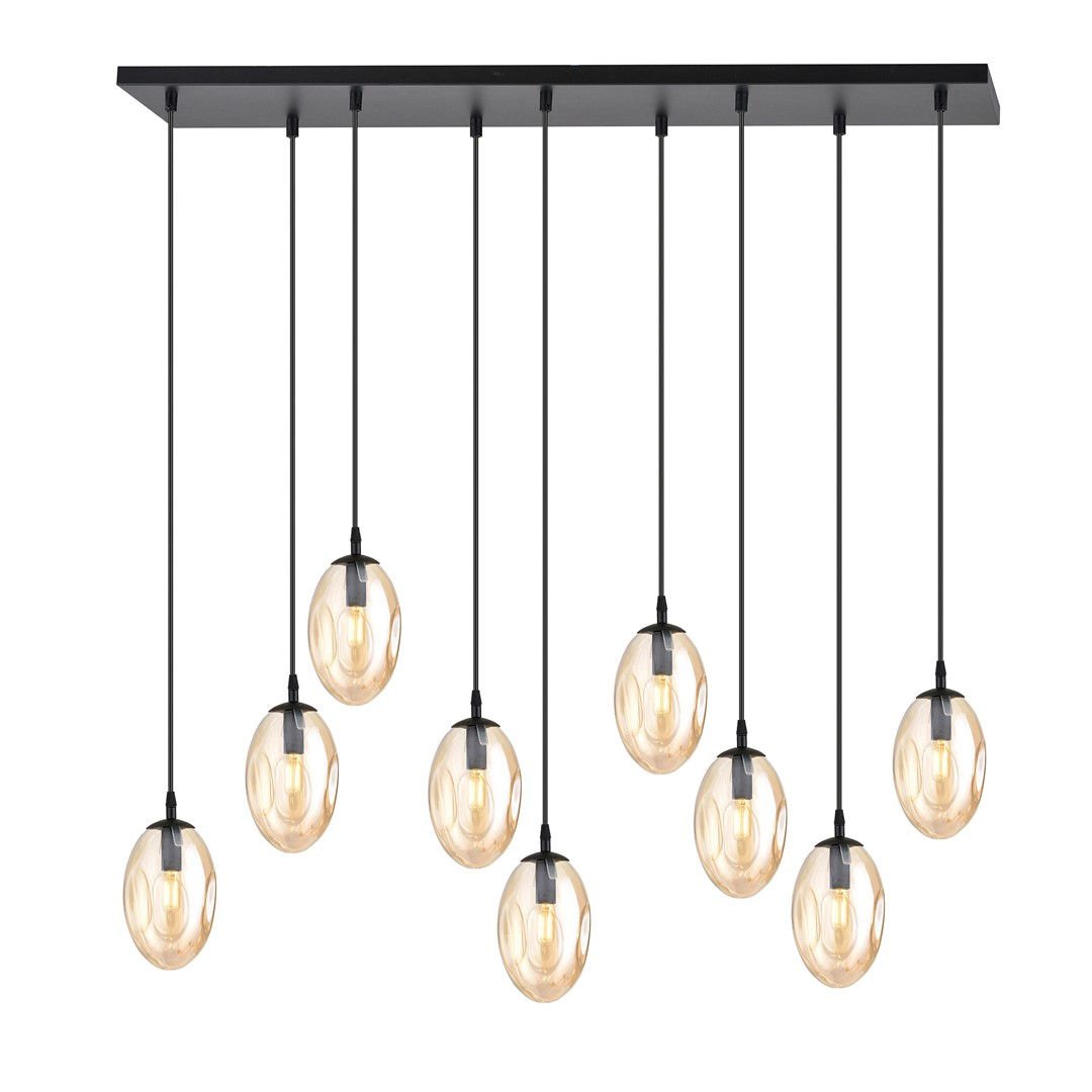 Lampa Wisząca Astral 9 1267/9 9Xe14 czarna