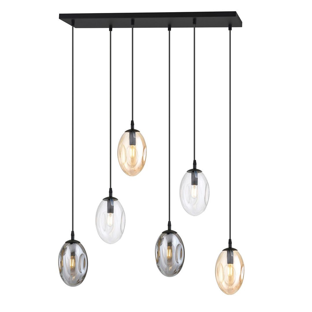 Lampa Sufitowa Astral 6 1268/6M1 6Xe14 czarna