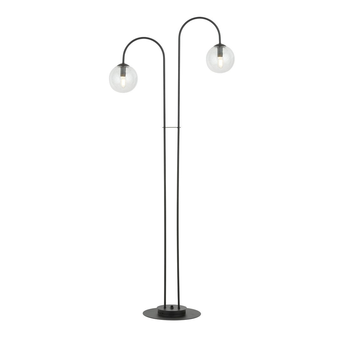 Lampa podłogowa archi lp2 bl transparent 6578 czarny