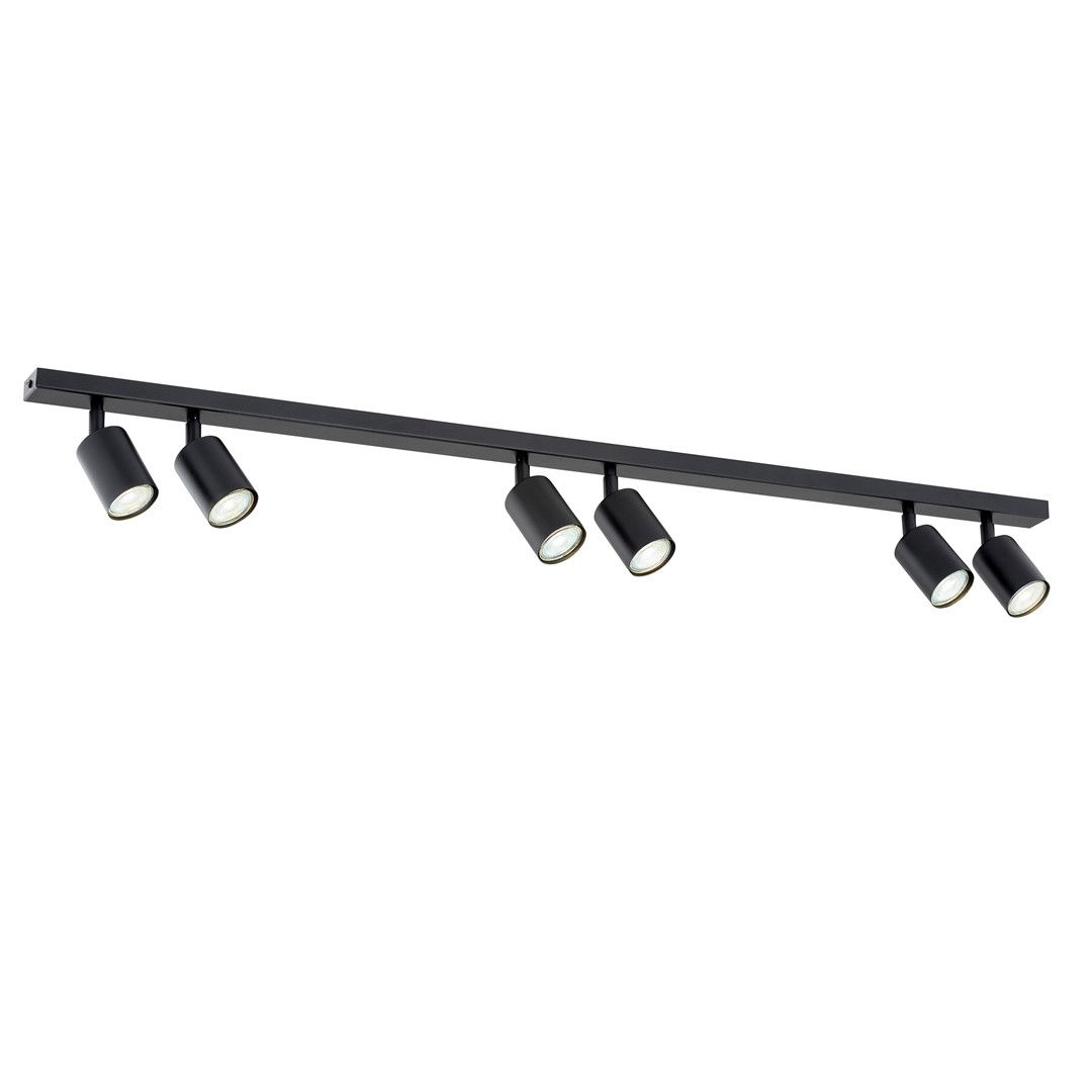 Lampa sufitowa flash 6 black 6794 czarny