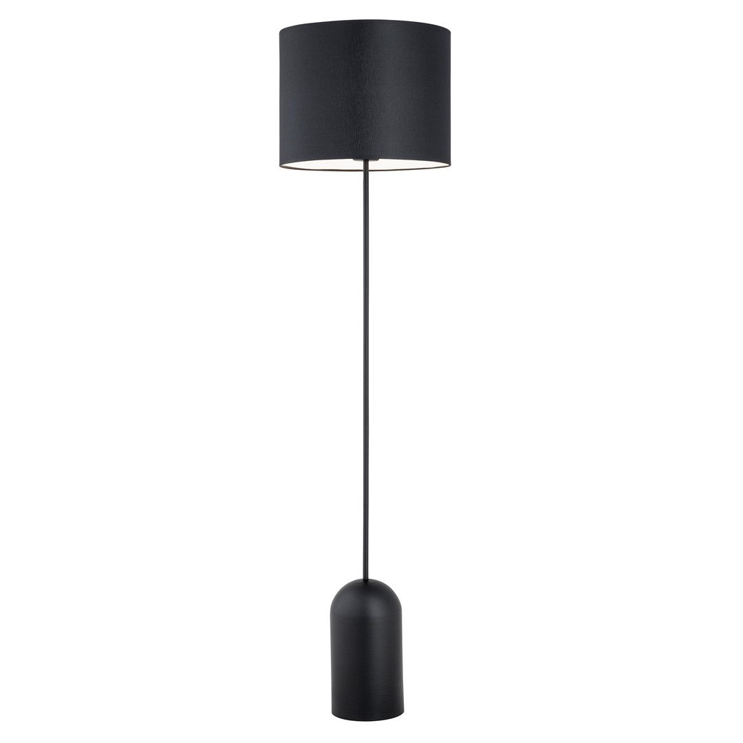 Lampa podłogowa aspen lp1 black/white 6844 czarny