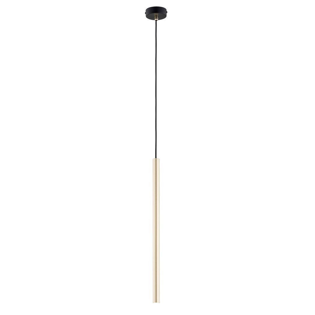 Lampa wisząca selter 1 gold 6888 czarny/złoty