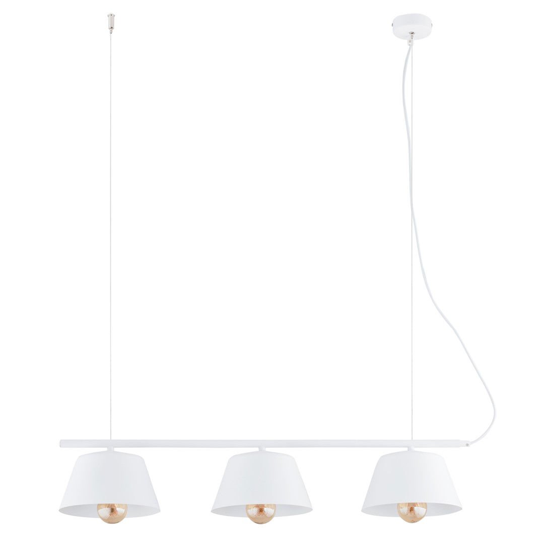 Lampa wisząca gelato 3 white 6908 biały