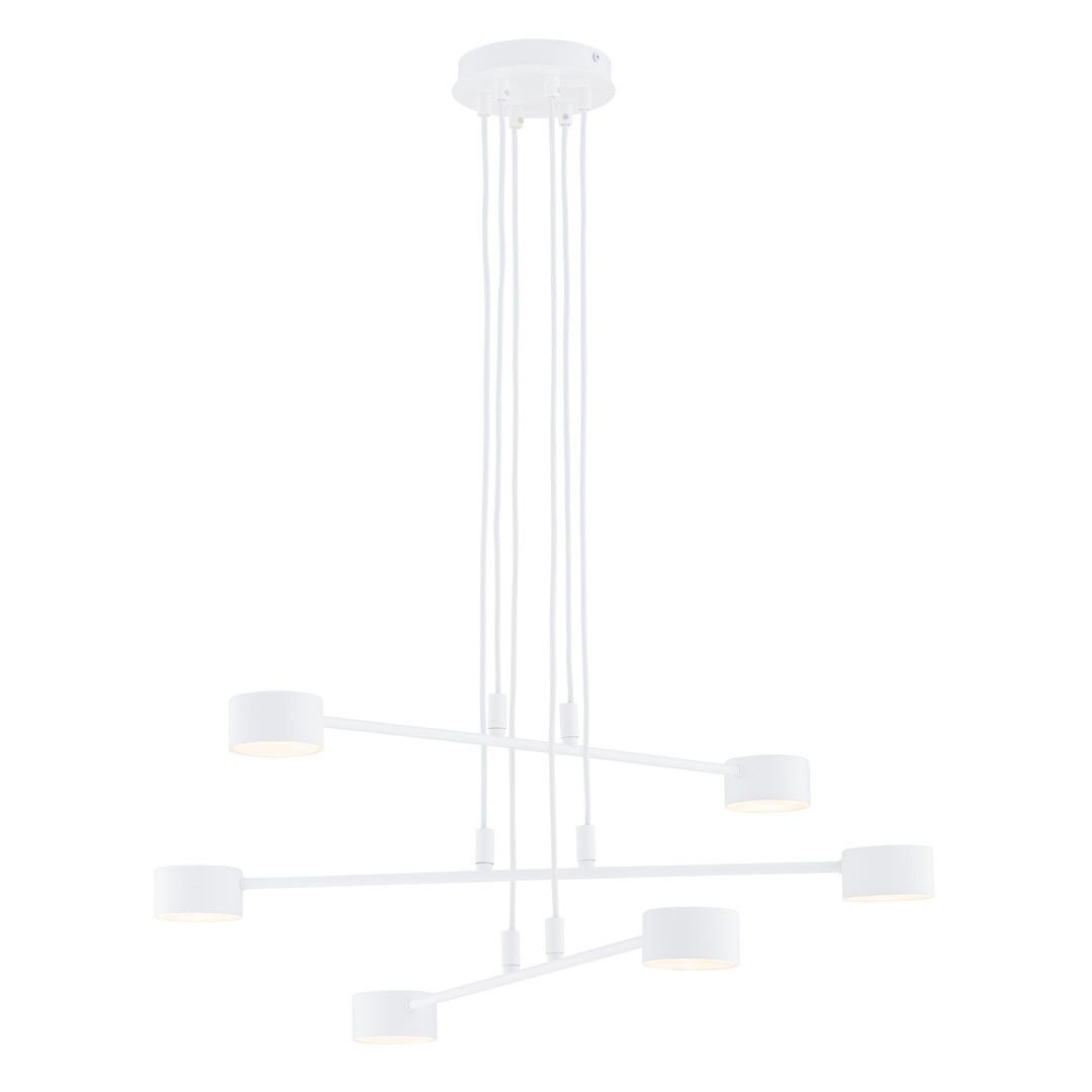 Lampa wisząca modus 6 white 6913 biały