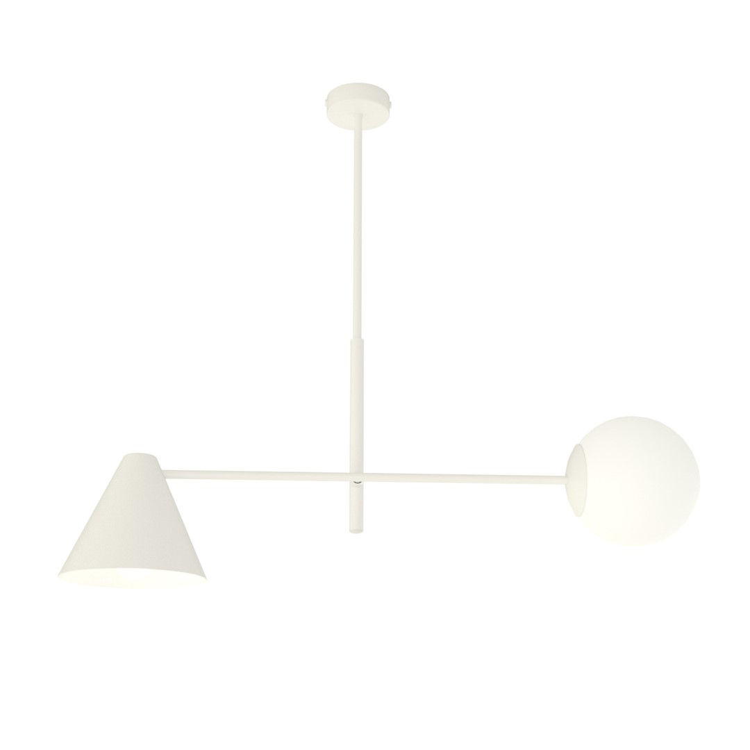 Lampa wisząca hermes 2 white 7064 biały