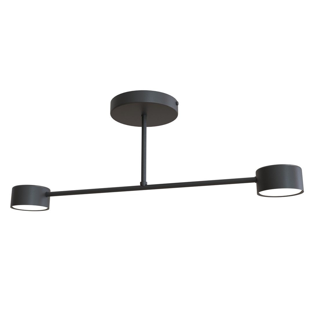 Żyrandol halo 2 black 7083 czarny