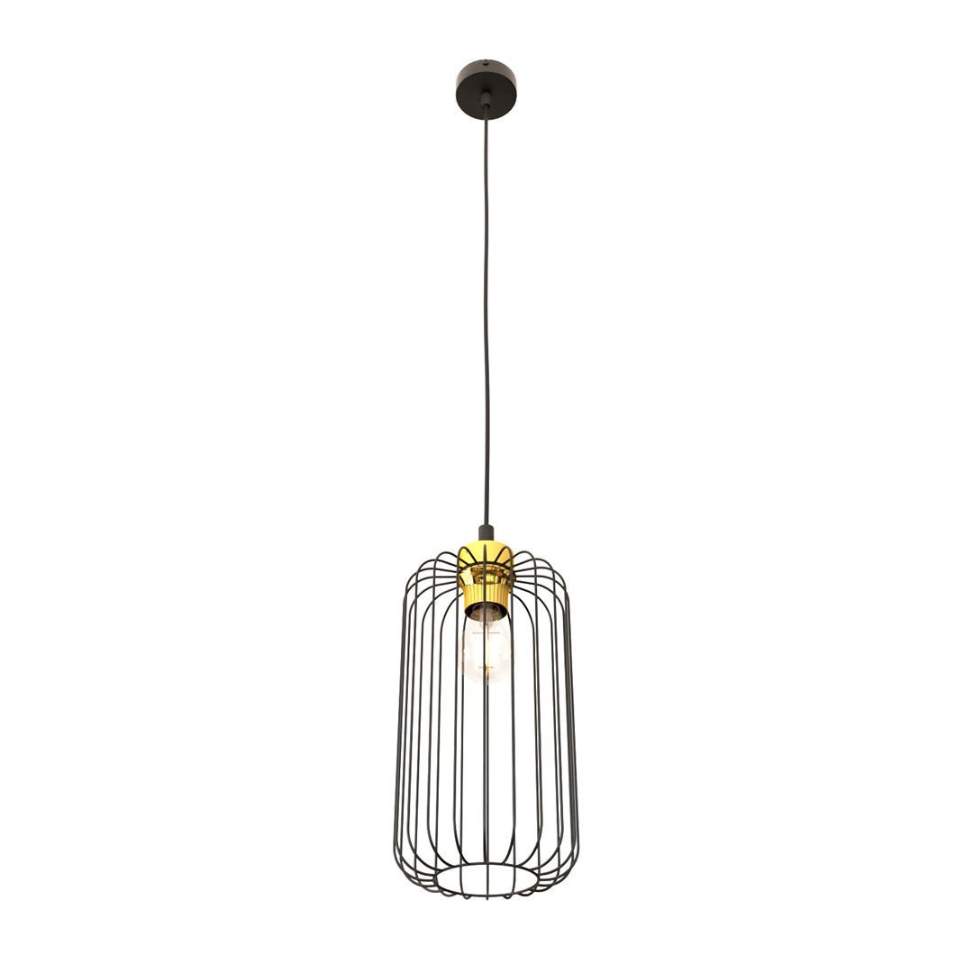 Lampa wisząca Vander 1 bl gold czarny/złoty 1xE27